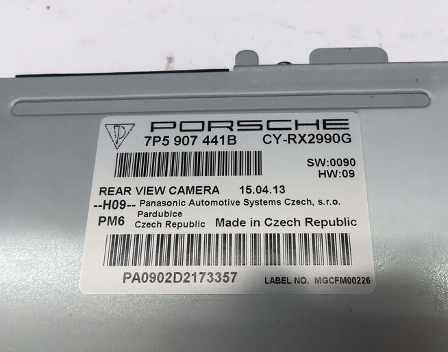 Thumbnail 4: 2013 PORSCHE CAYENNE HYBRID (958) REARVIEW CAMERA CONTROL MODULE 7P5907441B