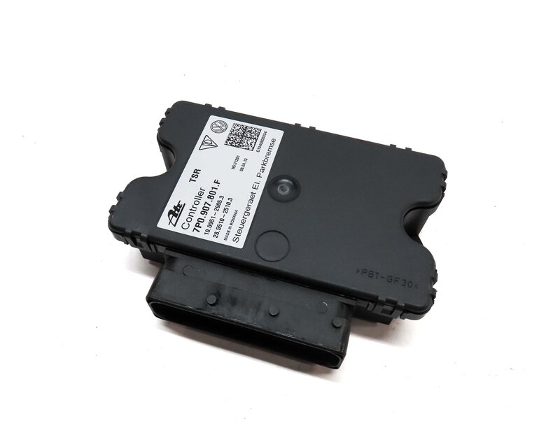 2013 PORSCHE CAYENNE HYBRID (958) EMERGENCY HILL PARKING E-BRAKE CONTROL MODULE