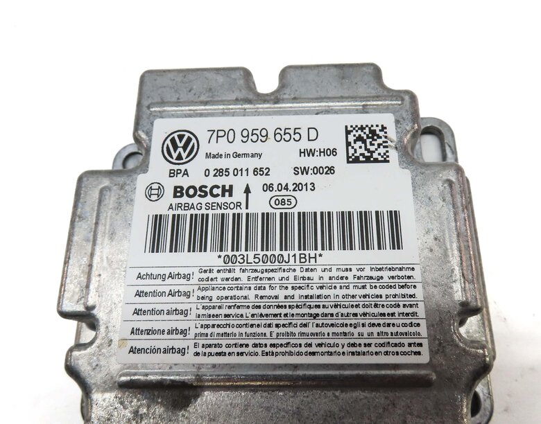 Thumbnail 4: 2011-2014 PORSCHE CAYENNE (958) SRS BAG CONTROL MODULE