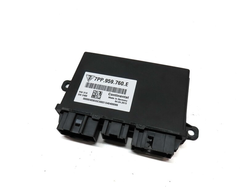 2013 PORSCHE CAYENNE HYBRID (958) FRONT RIGHT PASSENGER SEAT CONTROL MODULE