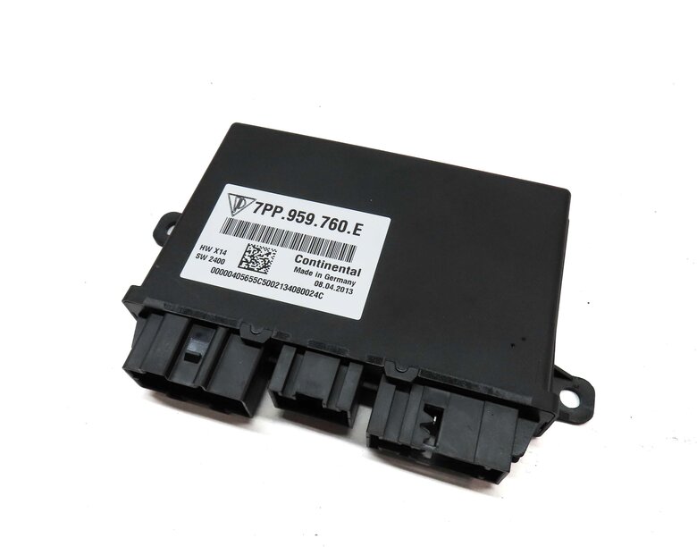 2013 PORSCHE CAYENNE HYBRID (958) FRONT LEFT DRIVER SEAT CONTROL MODULE