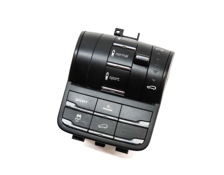 2013 PORSCHE CAYENNE HYBRID 958 SUSPENSION TERRAIN TRACTION CONTROL SWITCH PANEL