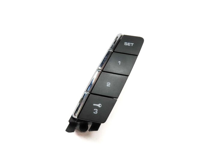 2013 PORSCHE CAYENNE HYBRID (958) FRONT LEFT DRIVER SEAT MEMORY SWITCH