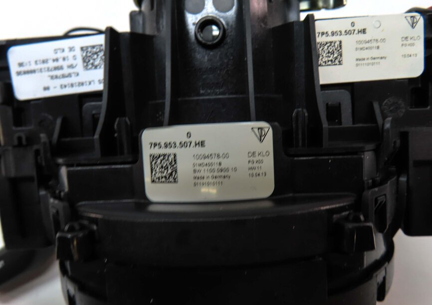 Thumbnail 6: 2011-2016 PORSCHE CAYENEN (958) COLUMN BLINKER WIPER CRUISE COMBINATION SWITCH