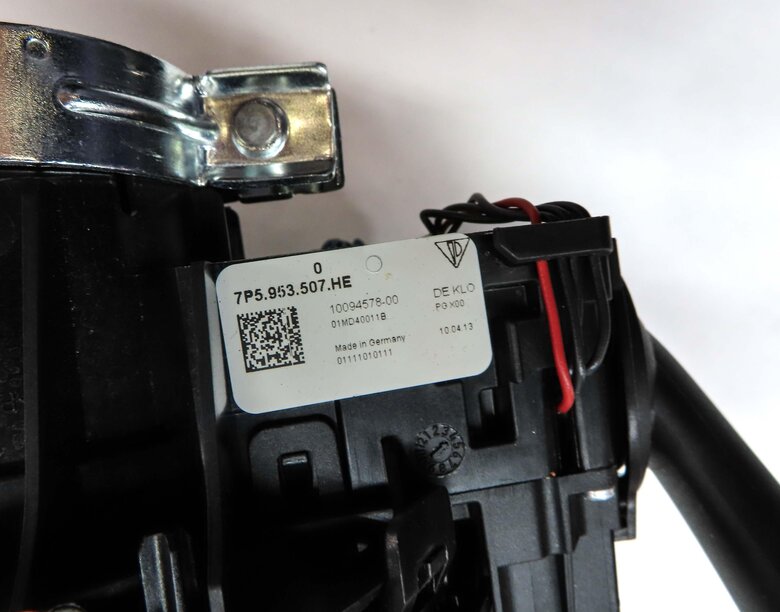 Thumbnail 7: 2011-2016 PORSCHE CAYENEN (958) COLUMN BLINKER WIPER CRUISE COMBINATION SWITCH