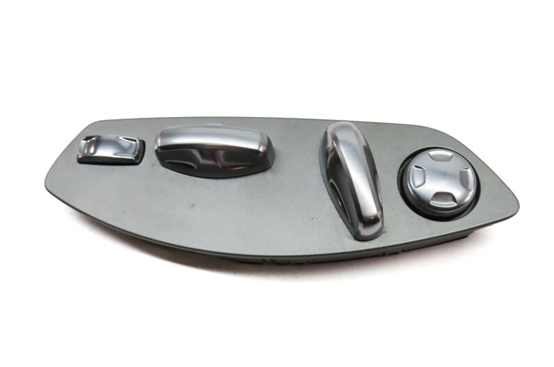 Thumbnail 4: 2013 PORSCHE CAYENNE HYBRID 958 FRONT RIGHT PASSENGER SEAT ADJUST SWITCH SILVER