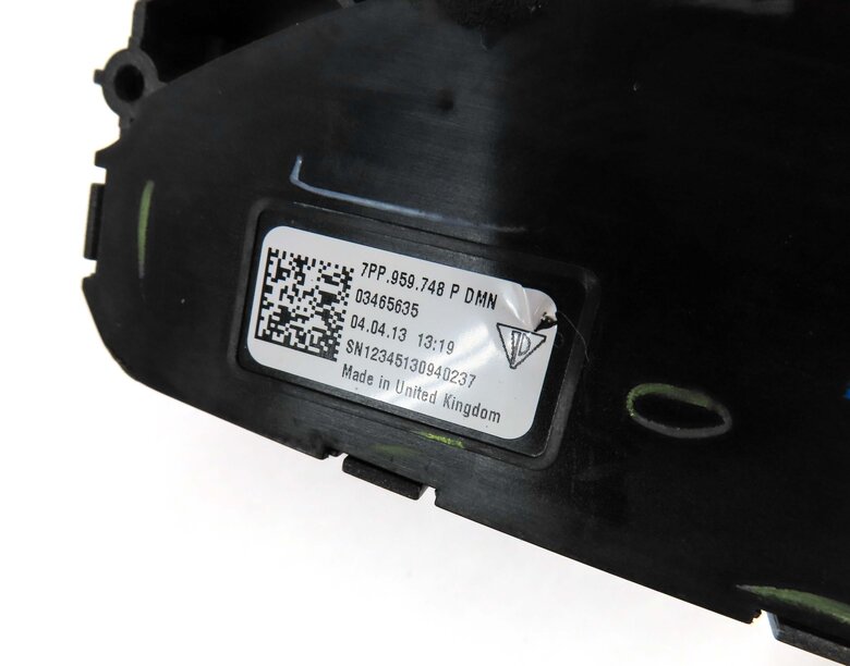 Thumbnail 6: 2013 PORSCHE CAYENNE HYBRID 958 FRONT RIGHT PASSENGER SEAT ADJUST SWITCH SILVER