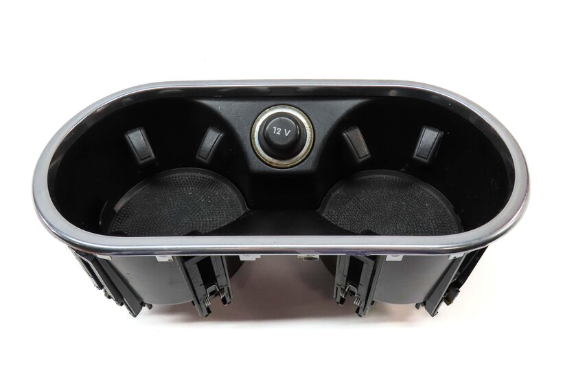 Thumbnail 2: 2013 PORSCHE CAYENNE HYBRID (958) FRONT CENTER CONSOLE CUPHOLDER 7P5862531