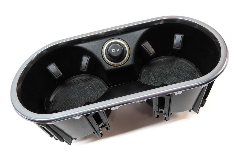 Thumbnail 3: 2013 PORSCHE CAYENNE HYBRID (958) FRONT CENTER CONSOLE CUPHOLDER 7P5862531