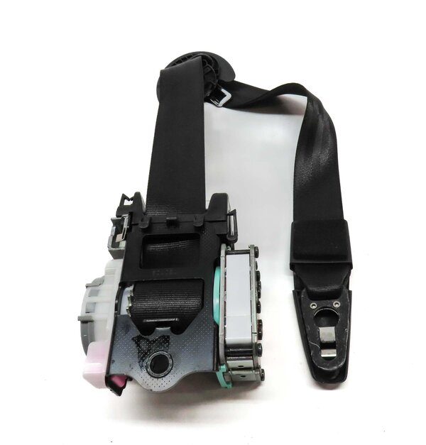 Thumbnail 4: 2011-2018 PORSCHE CAYENNE (958) RIGHT FRONT PASSENGER SEATBELT RETRACTOR (BLACK)
