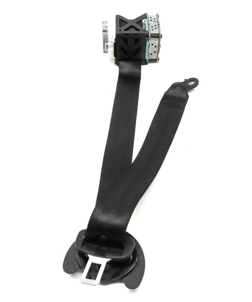Thumbnail 2: 2013 PORSCHE CAYENNE HYBRID 958 REAR RIGHT SEAT BELT SEATBELT RETRACTOR (BLACK)