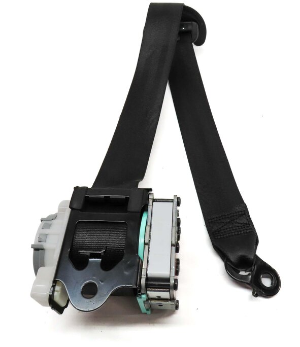 Thumbnail 4: 2013 PORSCHE CAYENNE HYBRID 958 REAR RIGHT SEAT BELT SEATBELT RETRACTOR (BLACK)
