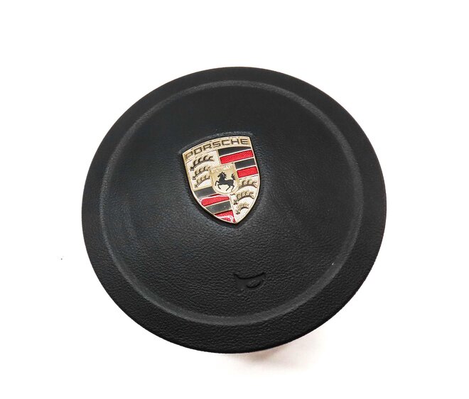 Thumbnail 3: 2011-2014 PORSCHE CAYENNE (958) STEERING WHEEL AIRBAG AIR BAG (BLACK)