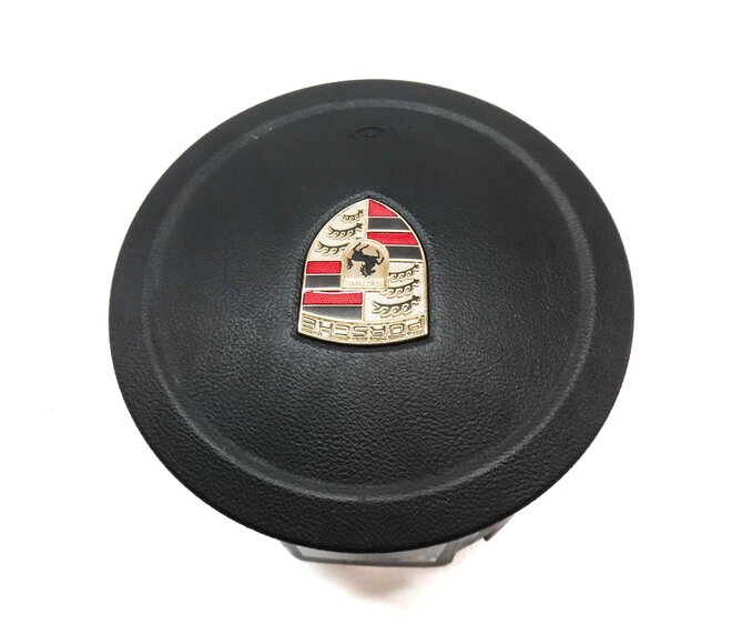 Thumbnail 4: 2011-2014 PORSCHE CAYENNE (958) STEERING WHEEL AIRBAG AIR BAG (BLACK)