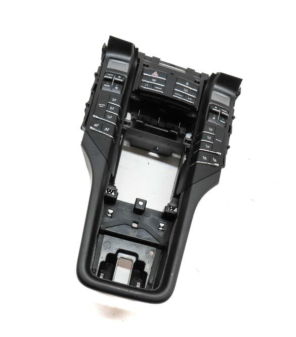 11-18 PORSCHE CAYENNE (958) FRONT HEATER A/C TEMPERATURE CONTROL w/ CLIMATRONIC