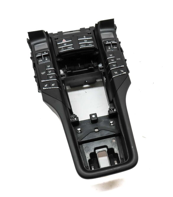 Thumbnail 4: 11-18 PORSCHE CAYENNE (958) FRONT HEATER A/C TEMPERATURE CONTROL w/ CLIMATRONIC