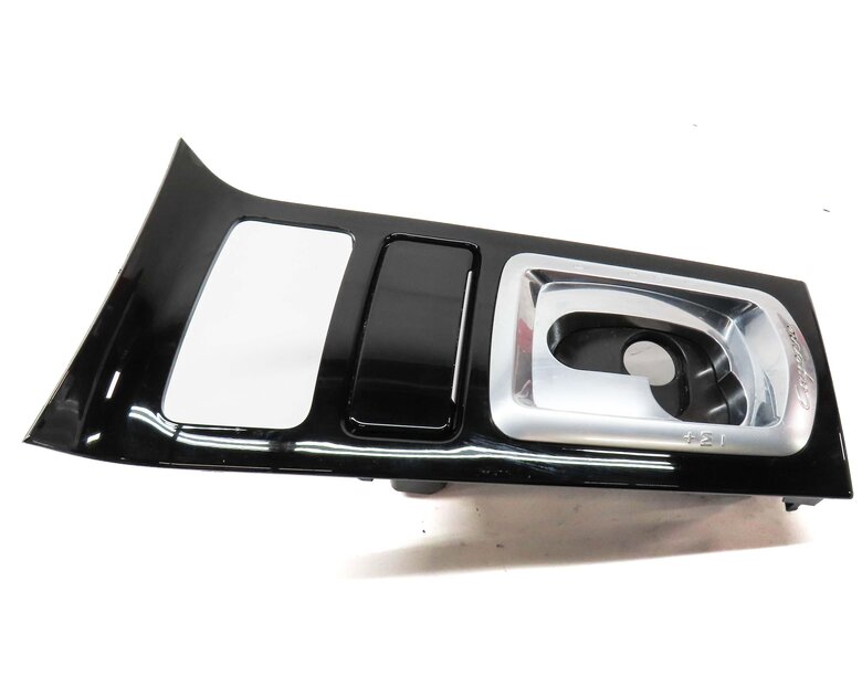 Thumbnail 4: 2013 PORSCHE CAYENNE HYBRID (958) FRONT CENTER CONSOLE & SHIFTER TRIM (BLACK)