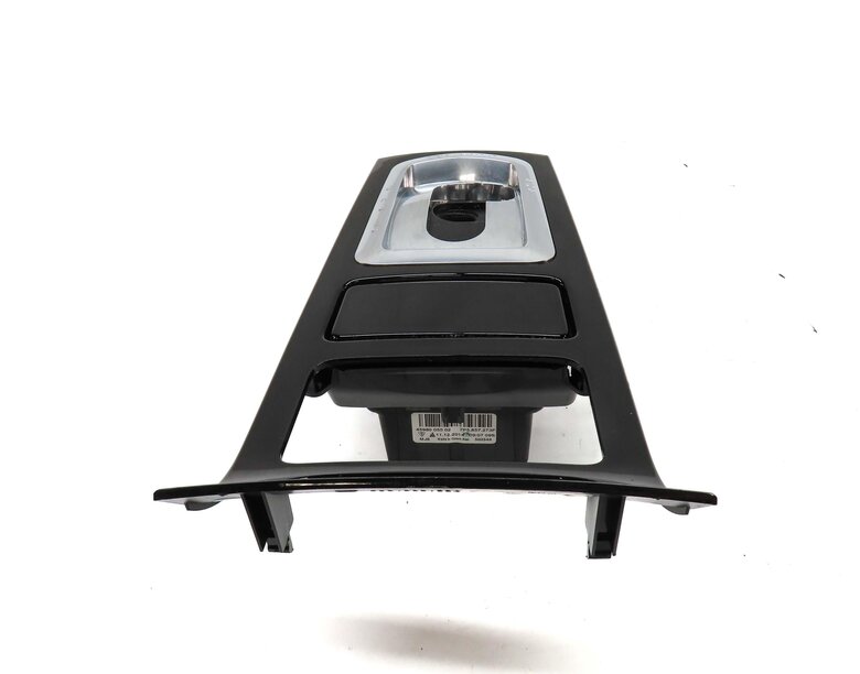 Thumbnail 5: 2013 PORSCHE CAYENNE HYBRID (958) FRONT CENTER CONSOLE & SHIFTER TRIM (BLACK)