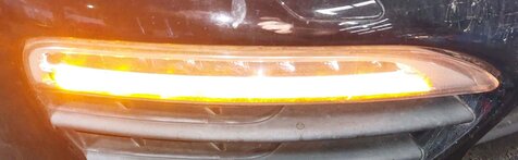 Thumbnail 2: 11-14 PORSCHE CAYENNE (958) RIGHT FRONT DRL DAY TIME RUNNING MARKER LIGHT LAMP