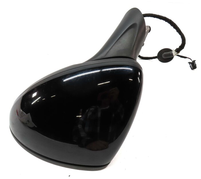 Thumbnail 5: 11-14 PORSCHE CAYENNE 958 LEFT DOOR MIRROR PFOLD HEAT MEMORY AUTODIM BLIND BLACK