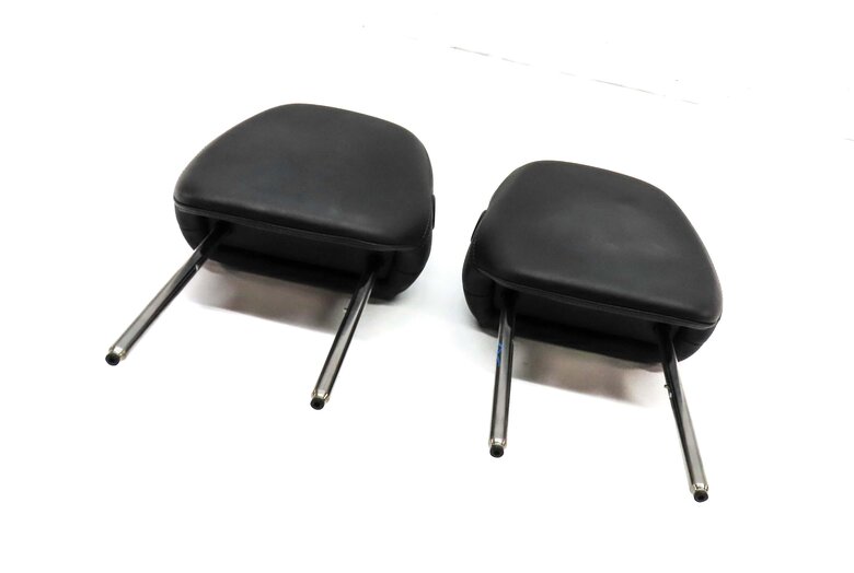 11-18 PORSCHE CAYENNE (958 970 G1) FRONT LEFT & RIGHT SEAT HEADREST SET2 (BLACK)