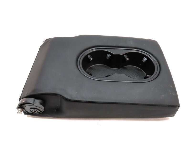 Thumbnail 4: 11-18 PORSCHE CAYENNE (958 970 G1) REAR SEAT FOLD DOWN ARMREST CUPHOLDER (BLACK)