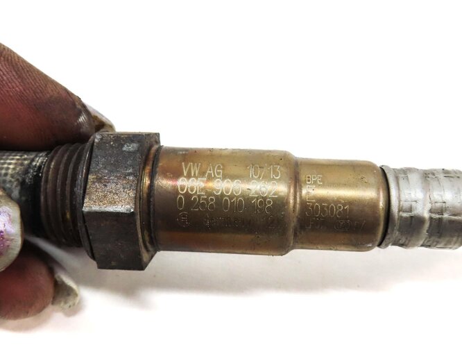 Thumbnail 6: 2013 PORSCHE CAYENNE (958) 3.0L HYBRID ENGINE PRE POST CAT O2 OXYGEN SENSOR SET4