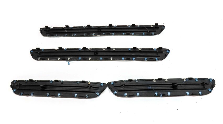 Thumbnail 4: 2013 PORSCHE CAYENNE HYBRID 958 FRONT REAR LEFT RIGHT DOOR SILL SCUFF TRIM SET4
