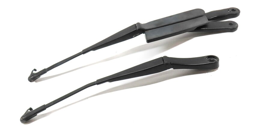 Thumbnail 3: 2011-2018 PORSCHE CAYENNE (958) FRONT LEFT & RIGHT WINDSHIELD WIPER ARM SET 2