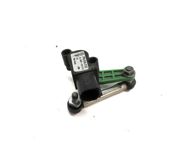 2013 PORSCHE CAYENNE HYBRID 958 FRONT LEFT DRIVER SUSPENSION HEIGHT LEVEL SENSOR