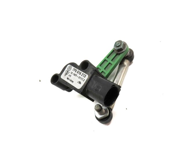 Thumbnail 3: 2013 PORSCHE CAYENNE HYBRID 958 FRONT LEFT DRIVER SUSPENSION HEIGHT LEVEL SENSOR