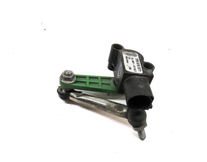 Thumbnail 2: 2013 PORSCHE CAYENNE HYBRID (958) REAR LEFT SUSPENSION HEIGHT LEVEL SENSOR
