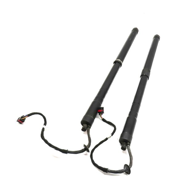 11-13 PORSCHE CAYENNE (958) REAR LEFT & RIGHT TRUNK SHOCK STRUT SET 2 (ELECTRIC)