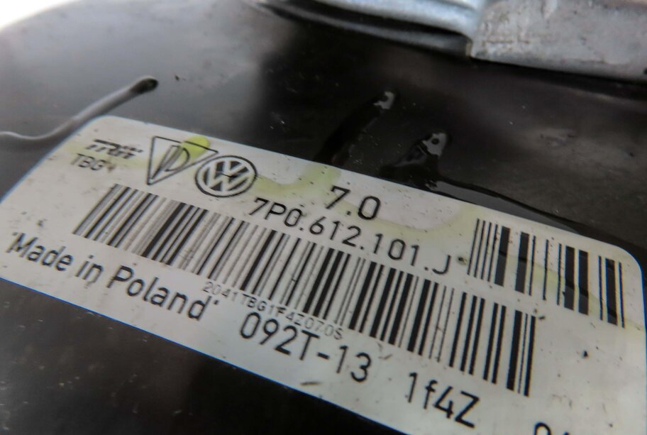 Thumbnail 6: 11-18 PORSCHE CAYENNE (958) 3.0L HYBRID POWER BRAKE BOOSTER w/ MASTER CYLINDER