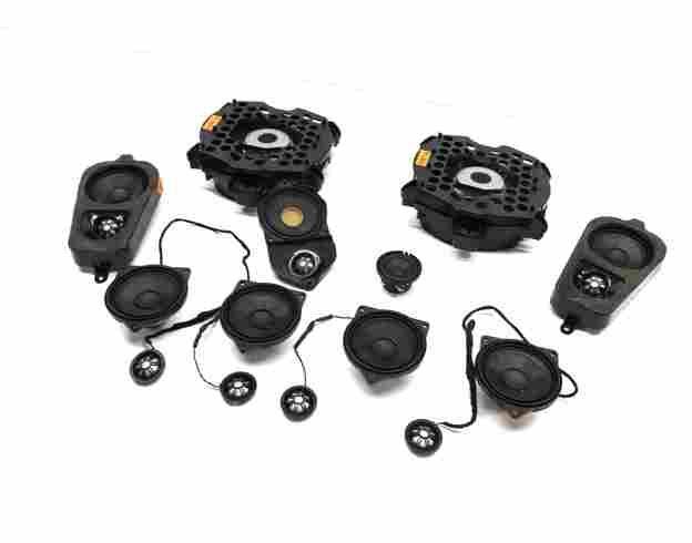 2012 BMW X5 (E70) RADIO STEREO AUDIO SUB SUBWOOFER TWEETER SPEAKER SET-14
