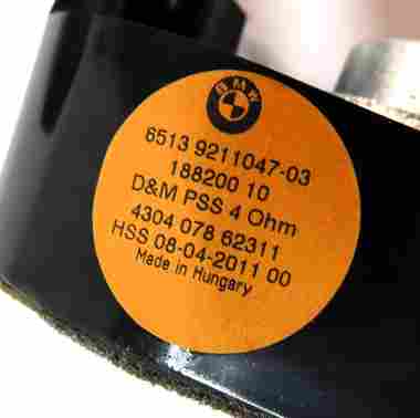 Thumbnail 15: 2012 BMW X5 (E70) RADIO STEREO AUDIO SUB SUBWOOFER TWEETER SPEAKER SET-14