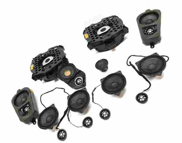 Thumbnail 3: 2012 BMW X5 (E70) RADIO STEREO AUDIO SUB SUBWOOFER TWEETER SPEAKER SET-14