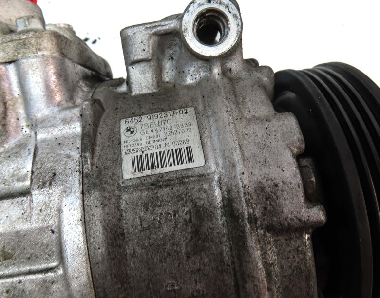Thumbnail 7: 2008-2014 BMW X5 X6 X6M (E70 E71) 4.4L TWIN TURBO A/C AIR COMPRESSOR PUMP MOTOR