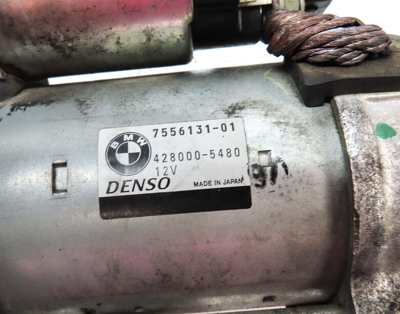Thumbnail 7: 09-14 BMW 550i 650i 750i B7 X5 X6 F10 F01 E70 E71 4.4L TWIN TURBO STARTER MOTOR