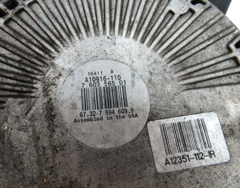 Thumbnail 5: 2008-2014 BMW X5 X5M X6 X6M (E70 E71) 850 WATT RADIATOR COOLING FAN ASSEMBLY