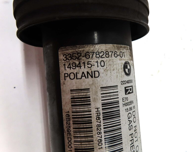 Thumbnail 7: 2012 BMW X5 (E70) REAR LEFT & RIGHT SUSPENSION SHOCK STRUT SET-2