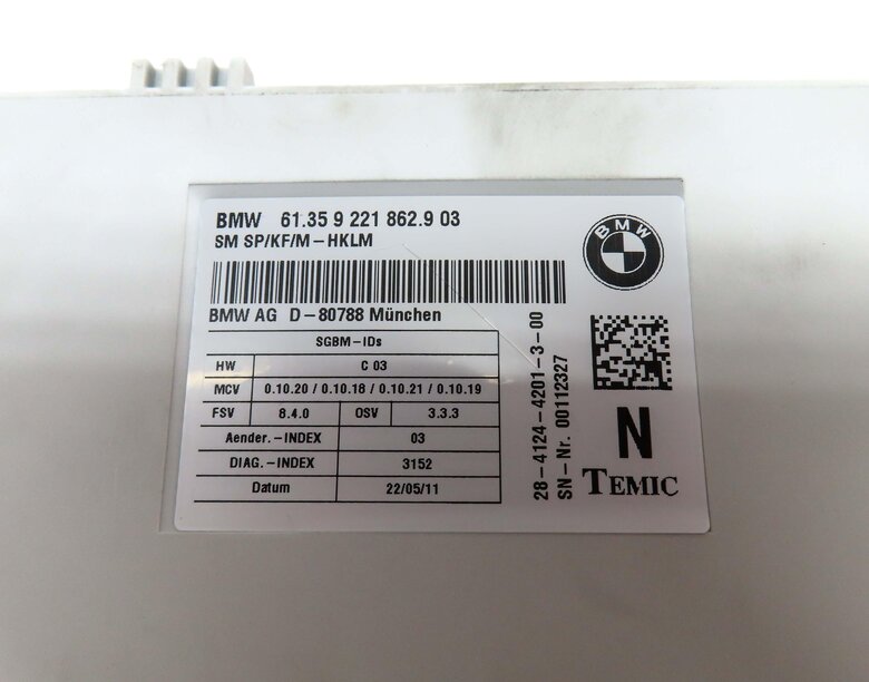 Thumbnail 4: 2010-2016 BMW 128i 328i 335i M3 X1 X5 X6 Z4 - FRONT MEMORY SEAT CONTROL MODULE