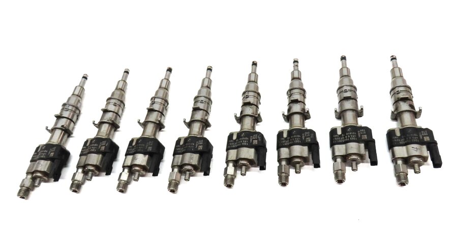 Thumbnail 2: 08-16 BMW 3 5 7 X5 X6 Z4 3.0L N54 4.4L N63 FUEL INJECTOR SET/8 (ALL INDEX 12)