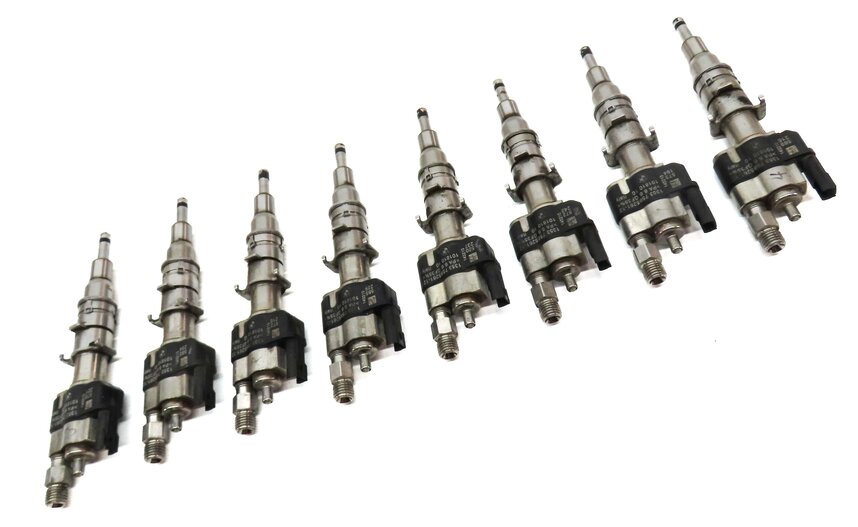 Thumbnail 3: 08-16 BMW 3 5 7 X5 X6 Z4 3.0L N54 4.4L N63 FUEL INJECTOR SET/8 (ALL INDEX 12)