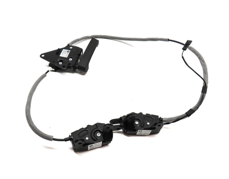 Thumbnail 2: 2012 BMW X5 (E70) REAR TAILGATE LOCK LATCH SET w/ RELEASE LEVER & CABLE