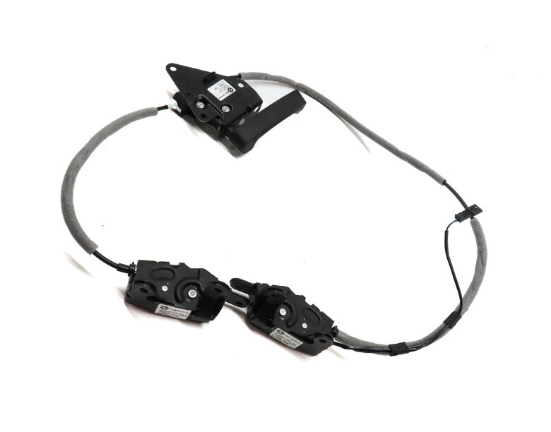 Thumbnail 3: 2012 BMW X5 (E70) REAR TAILGATE LOCK LATCH SET w/ RELEASE LEVER & CABLE