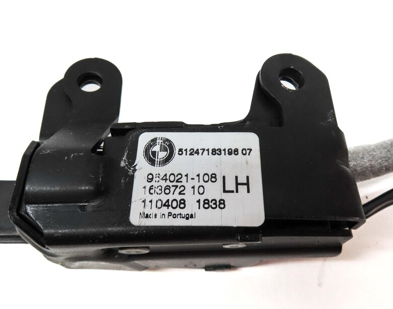 Thumbnail 7: 2012 BMW X5 (E70) REAR TAILGATE LOCK LATCH SET w/ RELEASE LEVER & CABLE