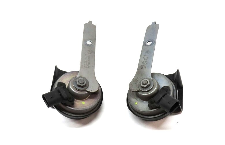 Thumbnail 4: 2010-2014 BMW X5 X6 (E70 E71) HIGH & LOW TONE SAFETY HORN SET-2