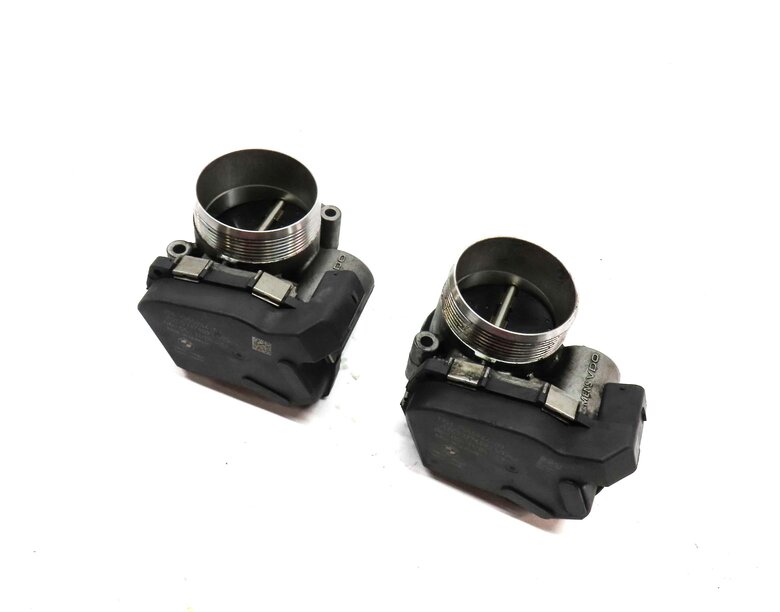 08-18 BMW 5 7 X5 X6 X5M X6M (F01 F10 F12 F15 F16) 4.4L N63 S63 THROTTLE BODY SET