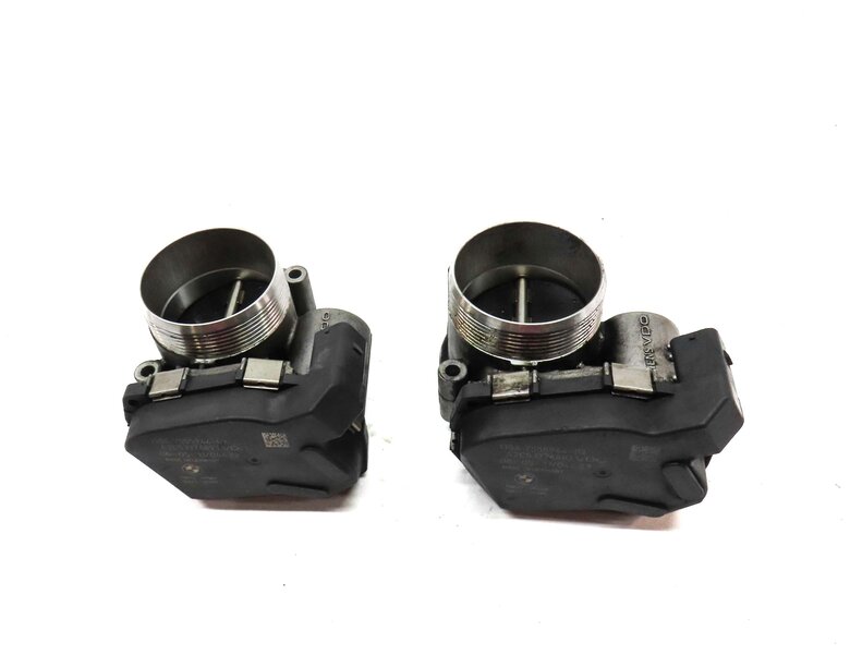 Thumbnail 2: 08-18 BMW 5 7 X5 X6 X5M X6M (F01 F10 F12 F15 F16) 4.4L N63 S63 THROTTLE BODY SET